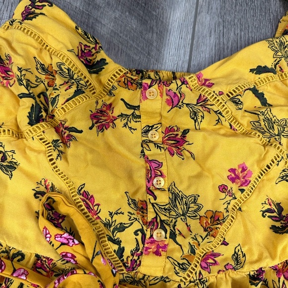 Torrid Mustard Floral Dress - Picture 8 of 13